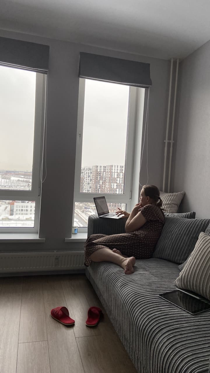 Тихо, спокойно и уютно... Теперь можно и работать
